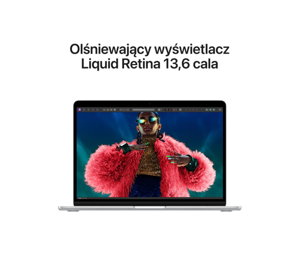 Apple MacBook Air M3/16GB/256/Mac OS Srebrny 10R GPU 36msc - 1228234 - zdjęcie 7
